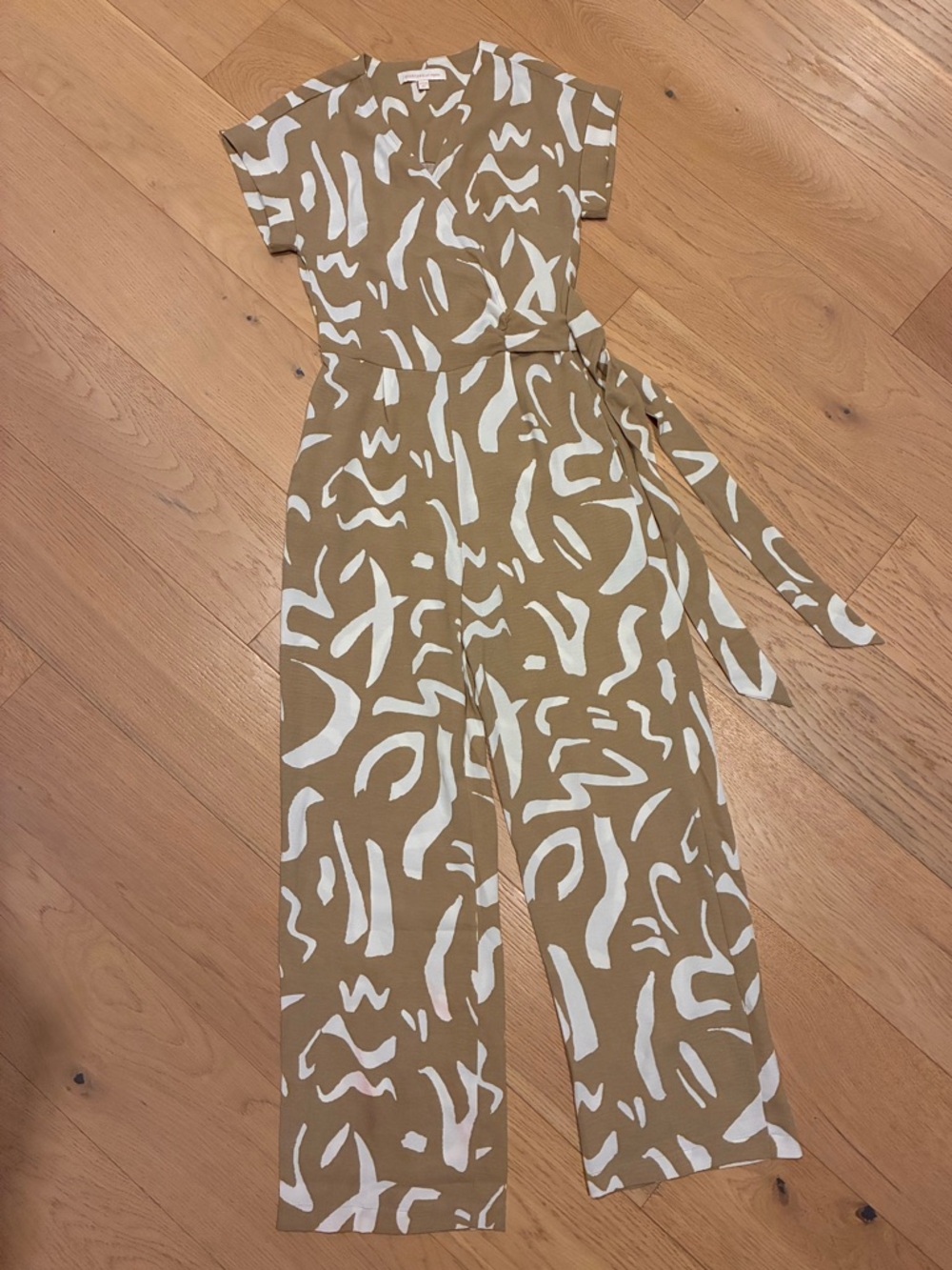 Printed one piece jumpsuit